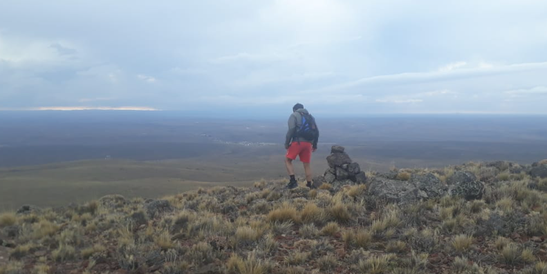 Cerro Trayen Niyeo vista panorámica