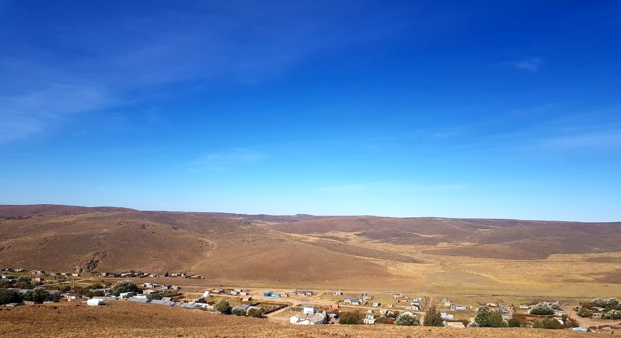 Meseta patagónica en Mencué
